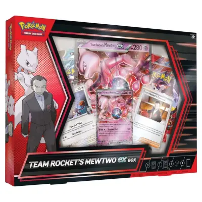 Pokemon Team Rocket's Mewtwo ex Box