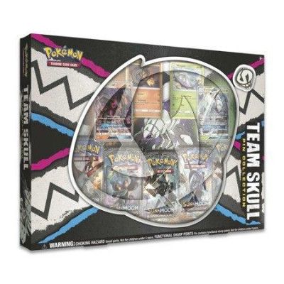 Pokemon Team Skull Pin Collection Box