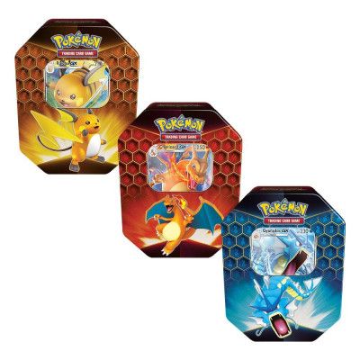 Pokemon Tin 3-Pack GX Hidden Fates