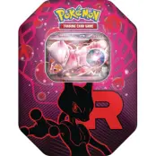Pokemon Tin ex Team Rockets Mewtwo