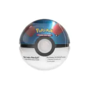 Pokemon Tin Pokeball B25 Great Ball (Blå 2 röda streck) - Pokemon TCG -  Leksaksaffären