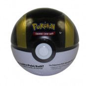 Pokemon Tin PokeBall Q1 2021 Svart/guld Ultraball