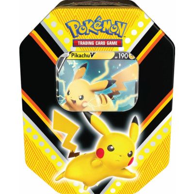 Pokemon Tin V Powers Pikachu