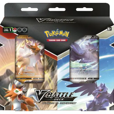Pokemon V Battle Deck Bundle Lycanroc vs Corviknight