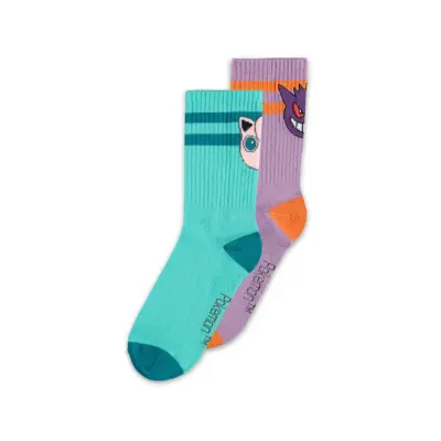 Pokemon - Vibrant - Pack Of 3 Pairs Of Sport Socks (S 3-5)