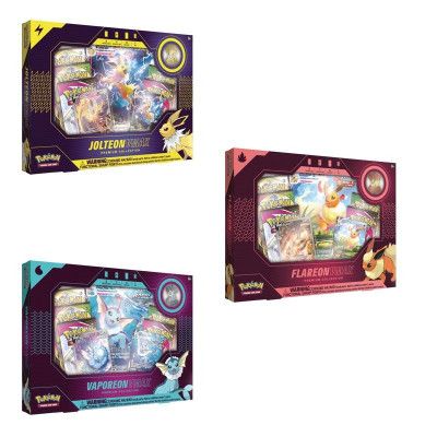 Pokemon VMax Box Premium Collection 3-pack Eevee Evolution