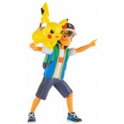 Pokémon - Ash + Pikachu Battle Feature Figure