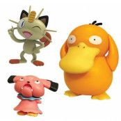 Pokémon - Battle Figure Set - Psyduck, Meowth & Snubbull
