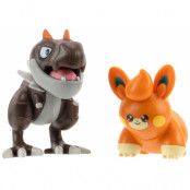 Pokémon Battle Figure - Tyrunt and Pawmi 2-Pack