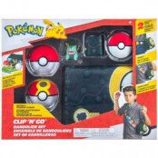 Pokémon - Clip 'N' Go Bandolier Set - Repeat Ball, Poké Ball & Bulbasaur Set
