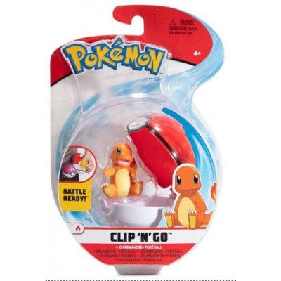 Pokémon Clip n Go Charmander&Pokeball