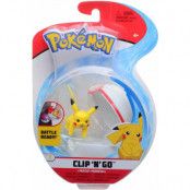 Pokémon Clip n Go Pikachu & Premier Ball