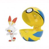 Pokémon - Clip 'N' Go Quick Ball - Scorbunny