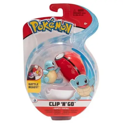 Pokémon Clip n Go Squirtle&Pokeball