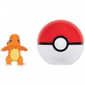 Pokémon Clip'n'Go - Charmander & Poké Ball