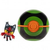 Pokémon Clip'n'Go - Litten & Dusk Ball