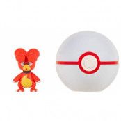 Pokémon Clip'n'Go - Magby & Premier Ball