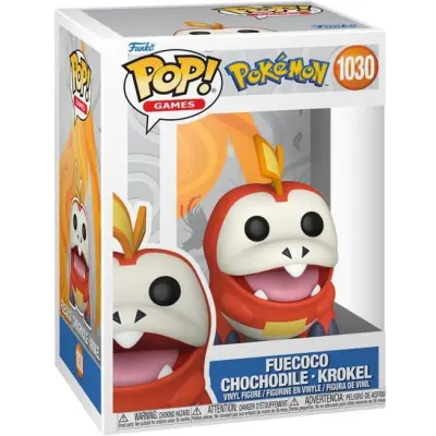Pokémon - Fuecoco - Chochodile - Krokel Vinyl Figur 1030 - Funko Pop! - Funko Shop Europe