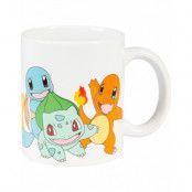 Pokémon Gänget Keramikmugg - Licensierad