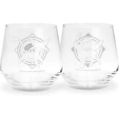 Pokémon - gaming Glas-set - Nachtara & Psiana - för None - transparent