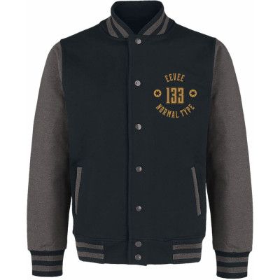 Pokémon - gaming Jacka - Evoli - S XL - för Herr - svart/skiffer