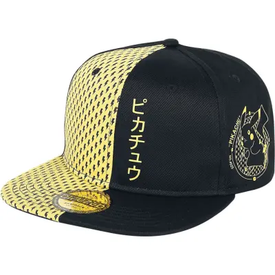 Pokémon - gaming Keps - Pikachu - för  svart/gul