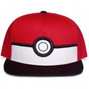 Pokémon - gaming Keps - Pokéball - för  röd/svart/vit