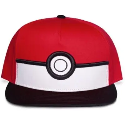 Pokémon - gaming Keps - Pokéball - för  röd/svart/vit