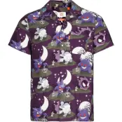 Pokémon - gaming Kortärmad tröja - Ghost - S XXL - för Herr - flerfärgad