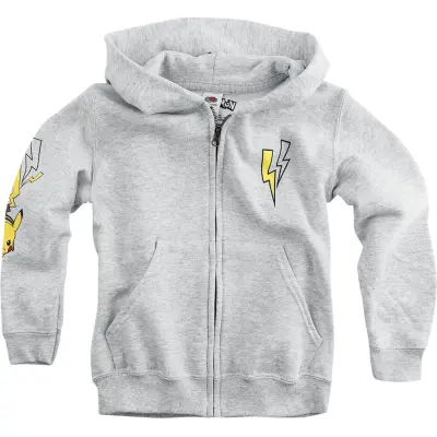 Pokémon - gaming Luvjack - Barn - Pikachu - Pokémon Trainer - 128 152 - för barn - gråmelerad