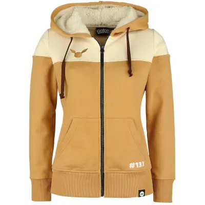 Pokémon - gaming Luvjacka - Evoli - Cosplay - XS M - för Dam - flerfärgad