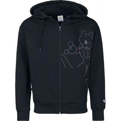 Pokémon - gaming Luvjacka - Mewtu Psycho - S XXL - för Herr - svart