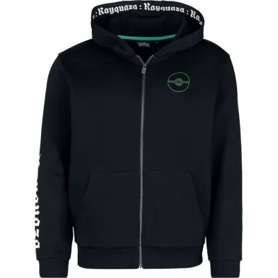 Pokémon - gaming Luvjacka - Rayquaza - S XXL - för Herr - svart