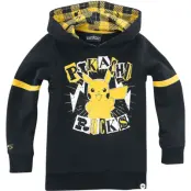 Pokémon - gaming Luvtröja - Barn - Pikachu - Rocks - 110/116 158/164 - för barn - svart/gul
