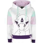 Pokémon - gaming Luvtröja - Galar-Ponita - S XXL - för Dam - flerfärgad