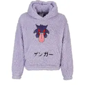 Pokémon - gaming Luvtröja - Gengar - Teddy - S XXL - för Dam - syrénlila