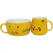 Pokémon - gaming Mugg-paket - Pikachu - för gul