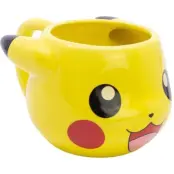 Pokémon - gaming Mugg - Pikachu 3D - för None - flerfärgad