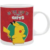 Pokémon - gaming Mugg - Pikachu On the Way to the Gifts - för flerfärgad