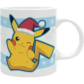 Pokémon - gaming Mugg - Pikachu Weihnachtsmann - för flerfärgad