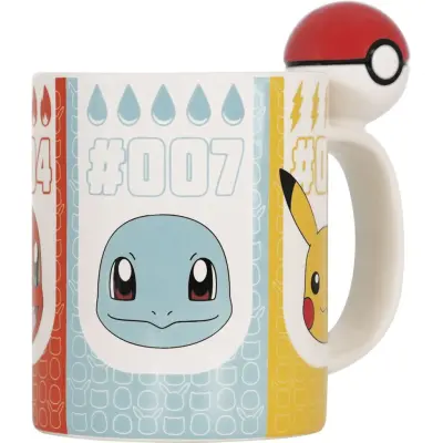 Pokémon - gaming Mugg - Pokeball - 3D-mugg - för None - flerfärgad