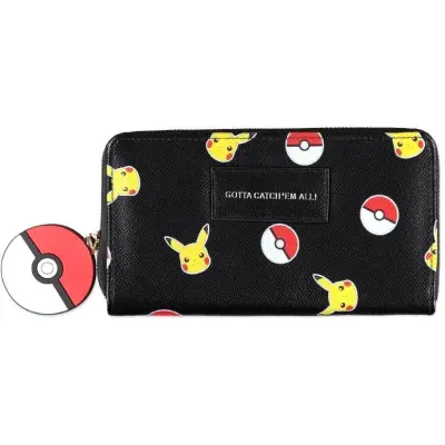 Pokémon - gaming Plånbok - Pikachu - för Dam - flerfärgad