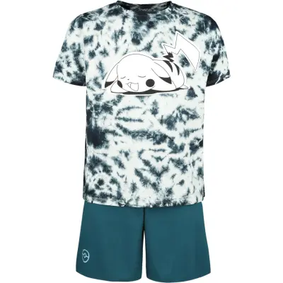 Pokémon - gaming Pyjamas - Pikachu - Sleep - S M - för Herr - blå