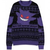 Pokémon - gaming Stickad jumper - Gengar - S XXL - för  flerfärgad