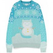 Pokémon - gaming Stickad jumper - Snowy Pikachu - S XXL - för  flerfärgad