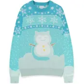 Pokémon - gaming Stickad jumper - Snowy Pikachu - S XXL - för  flerfärgad