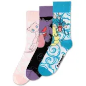 Pokémon - gaming Strumpor - Crew Socks - EU 39-42 EU 43-46 - för Herr - flerfärgad