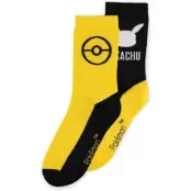 Pokémon - gaming Strumpor - Pikachu Strumpor - EU 39-42 EU 43-46 - för  flerfärgad