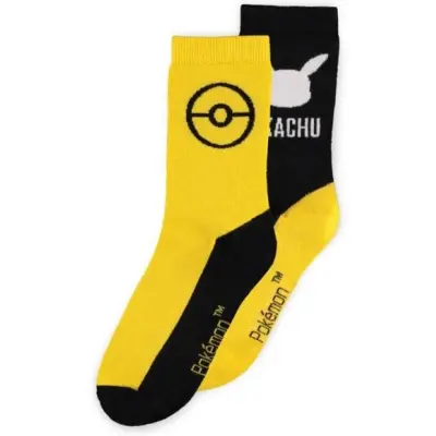 Pokémon - gaming Strumpor - Pikachu Strumpor - EU 39-42 EU 43-46 - för  flerfärgad