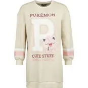 Pokémon - gaming Sweatshirt - Pummeluff - Cute Stuff - S XL - för Dam - beige